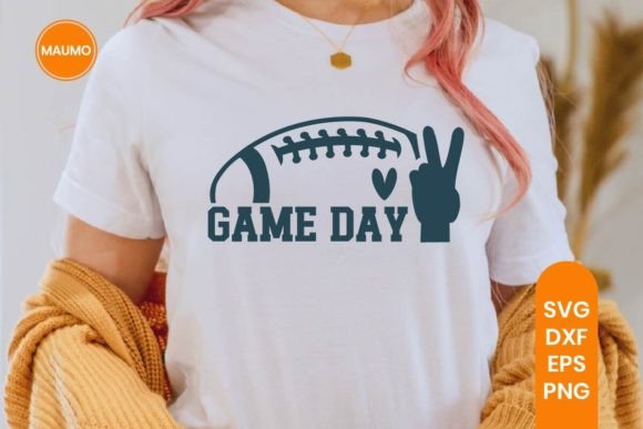Game Day Football SVG: Graphics & Print Templates for Branding