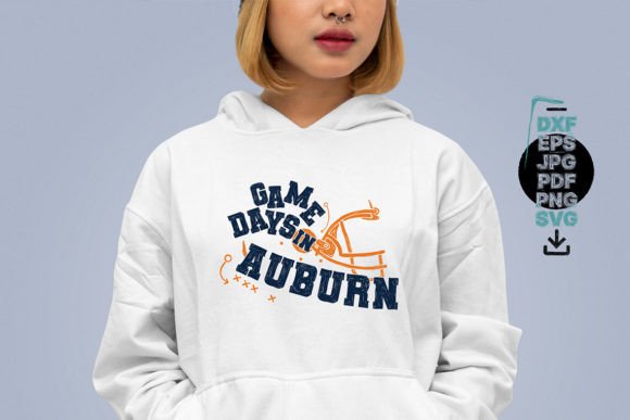 Game Days in Auburn: Graphics for Craft & Brand
