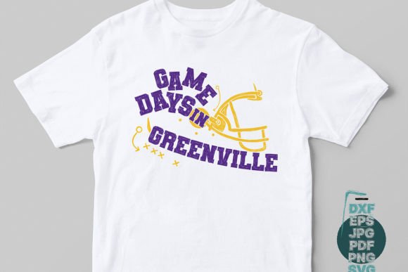 Game Days in Greenville Graphics for Local Branding