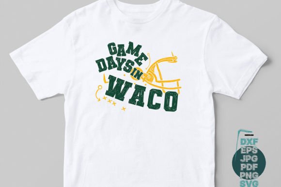 Game Days in Waco Graphics for Crafts