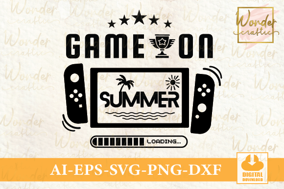 Game on Summer Loading: Graphics and Illustrations for Summer Campaigns
