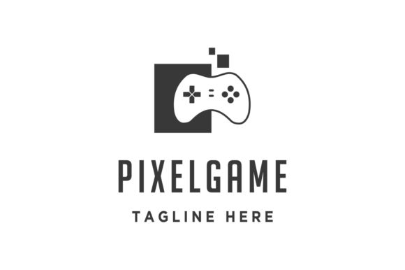 Pixel Game Logo Design Vector: Graphics and Logos for Sellers