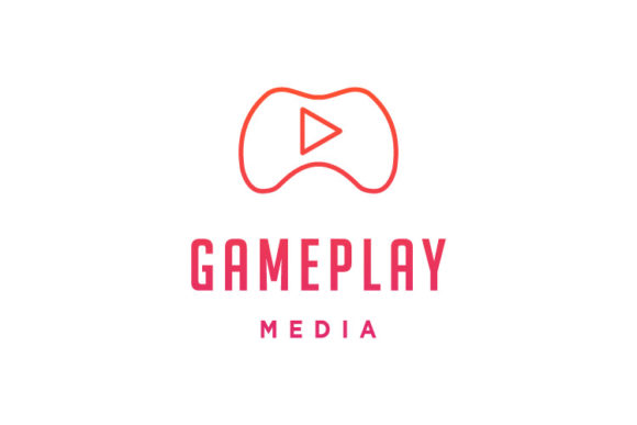 Play Button Game Logo Concept Design: Graphics & Logos