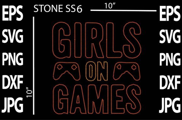 Rhinestone Game Template: Crafts & Graphics Review