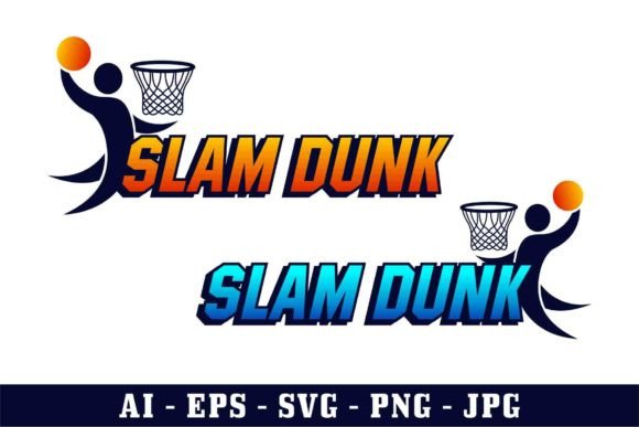 Slam Dunk with Ball in Basketball Game D: Graphics & Illustrations Review