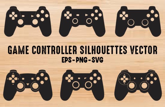Vector Game Console Silhouettes Bundle Graphics & Illustrations